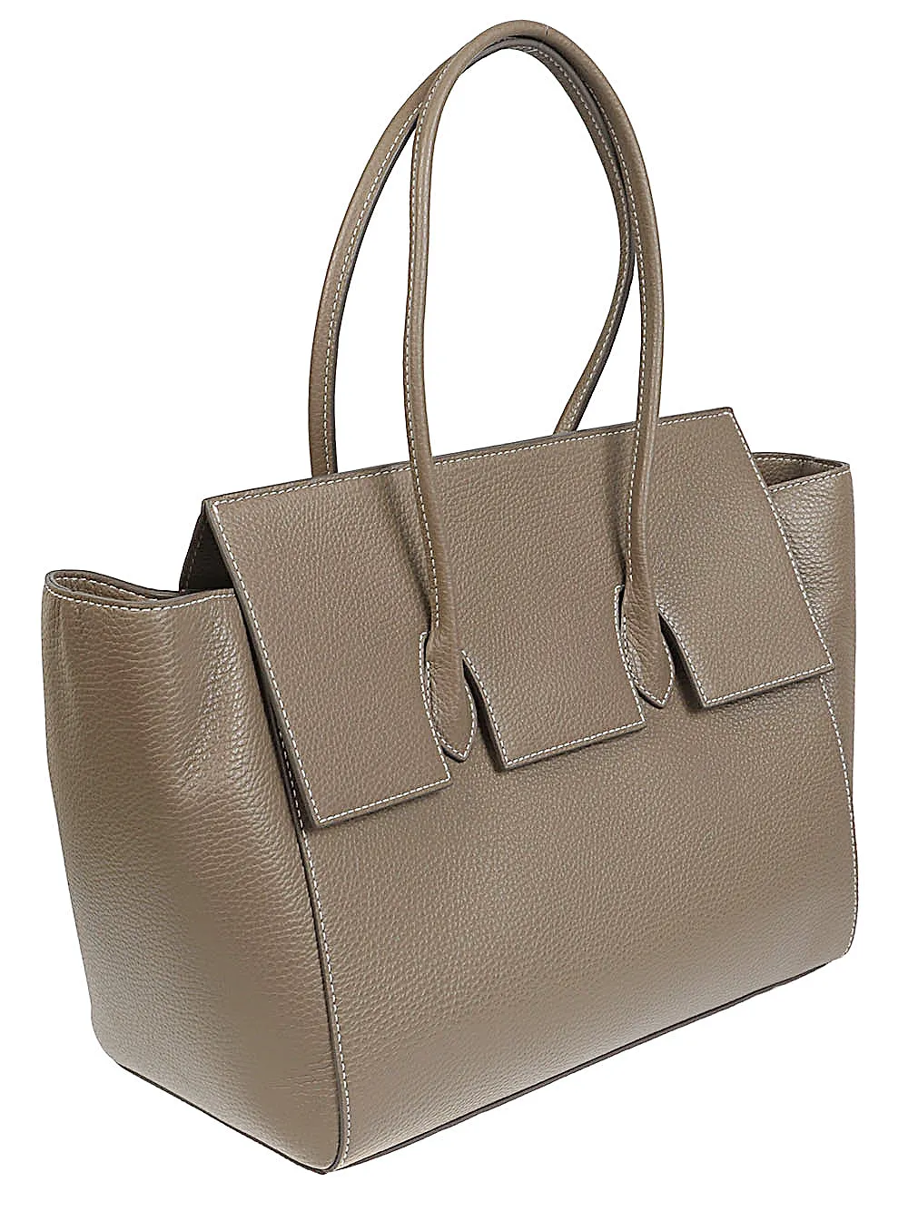 Rounn Felice Flap Leather Tote Bag