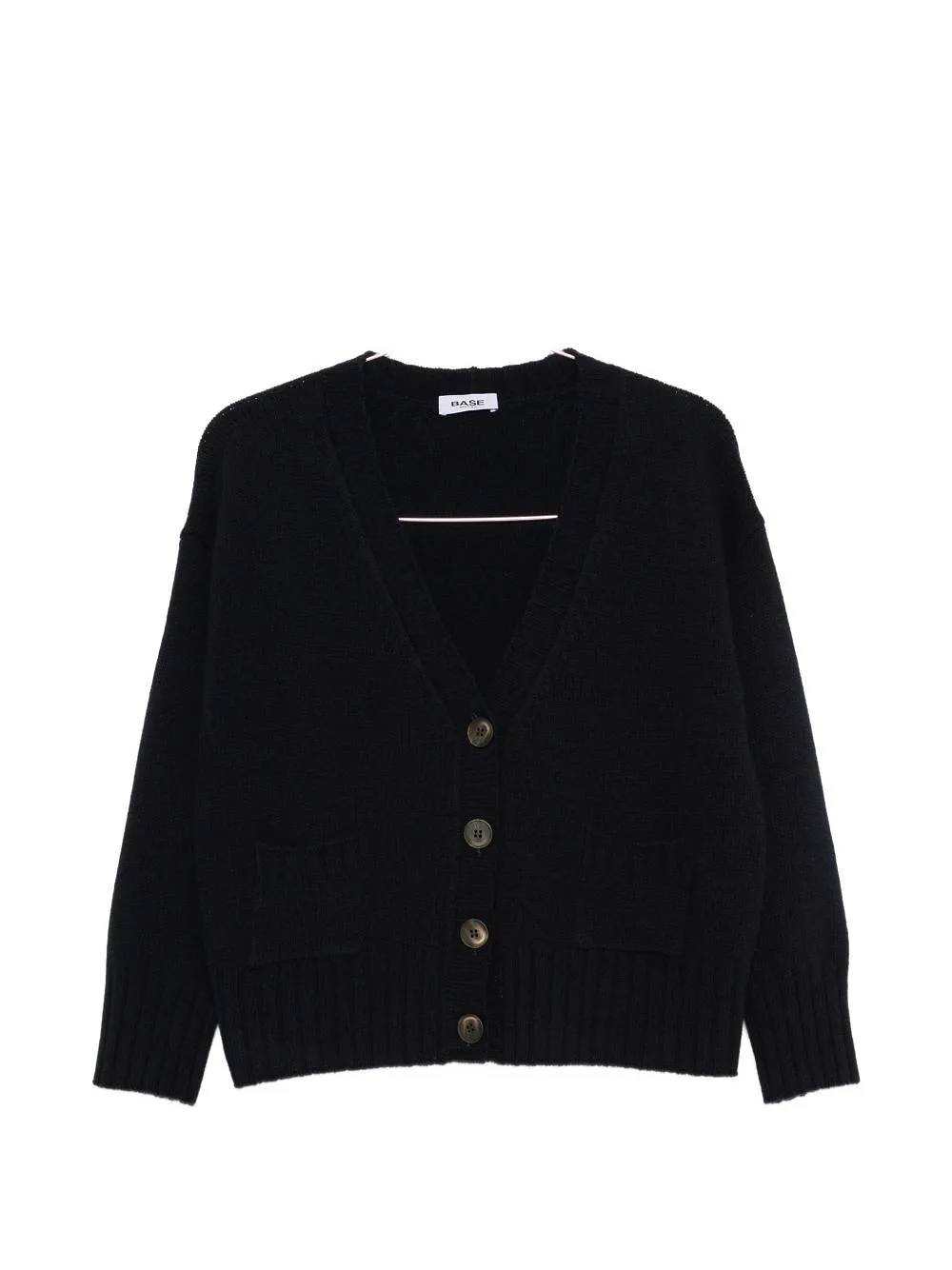 Base Wool V Necked Cardigan