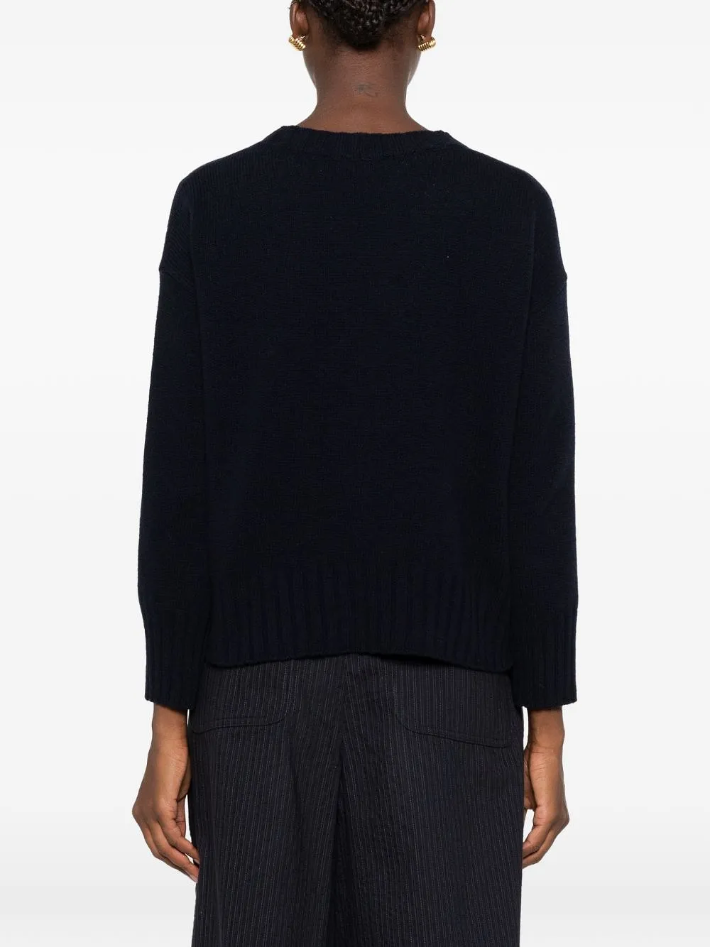 Base Wool V Necked Cardigan