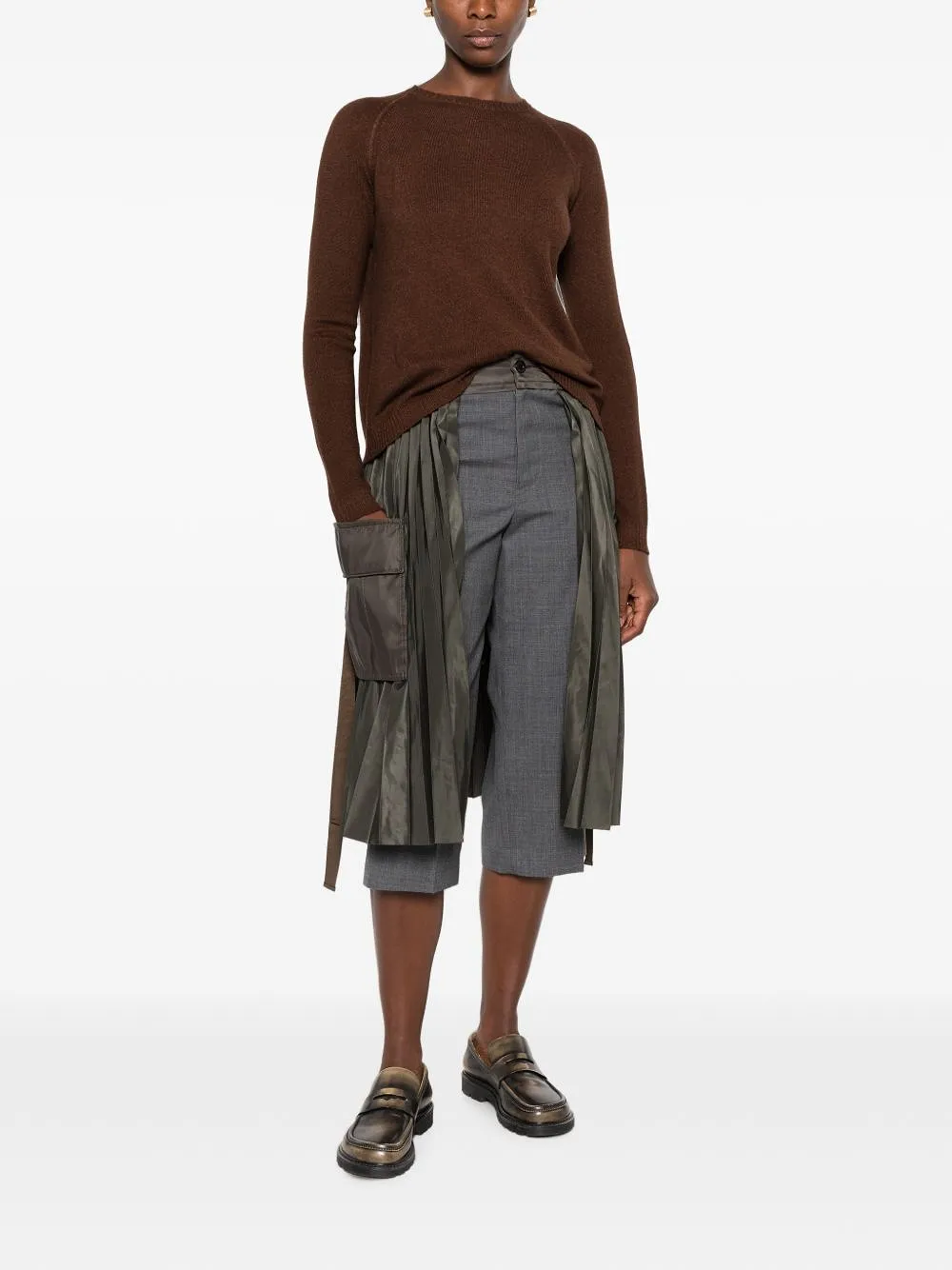 Base Wool And Cashmere Crewneck Sweater