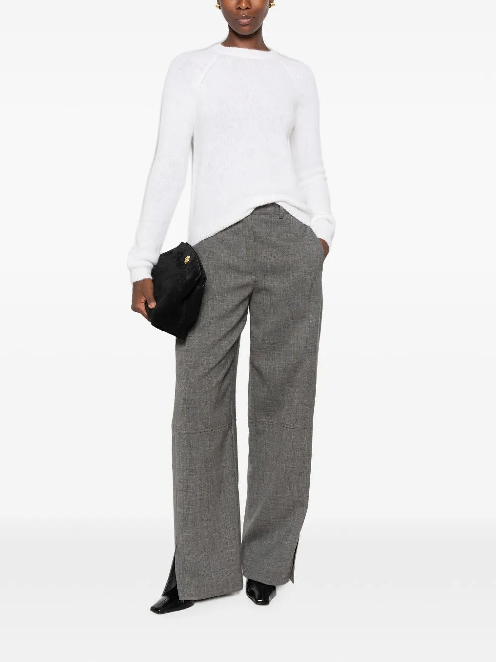 Base Wool Crewneck Sweater