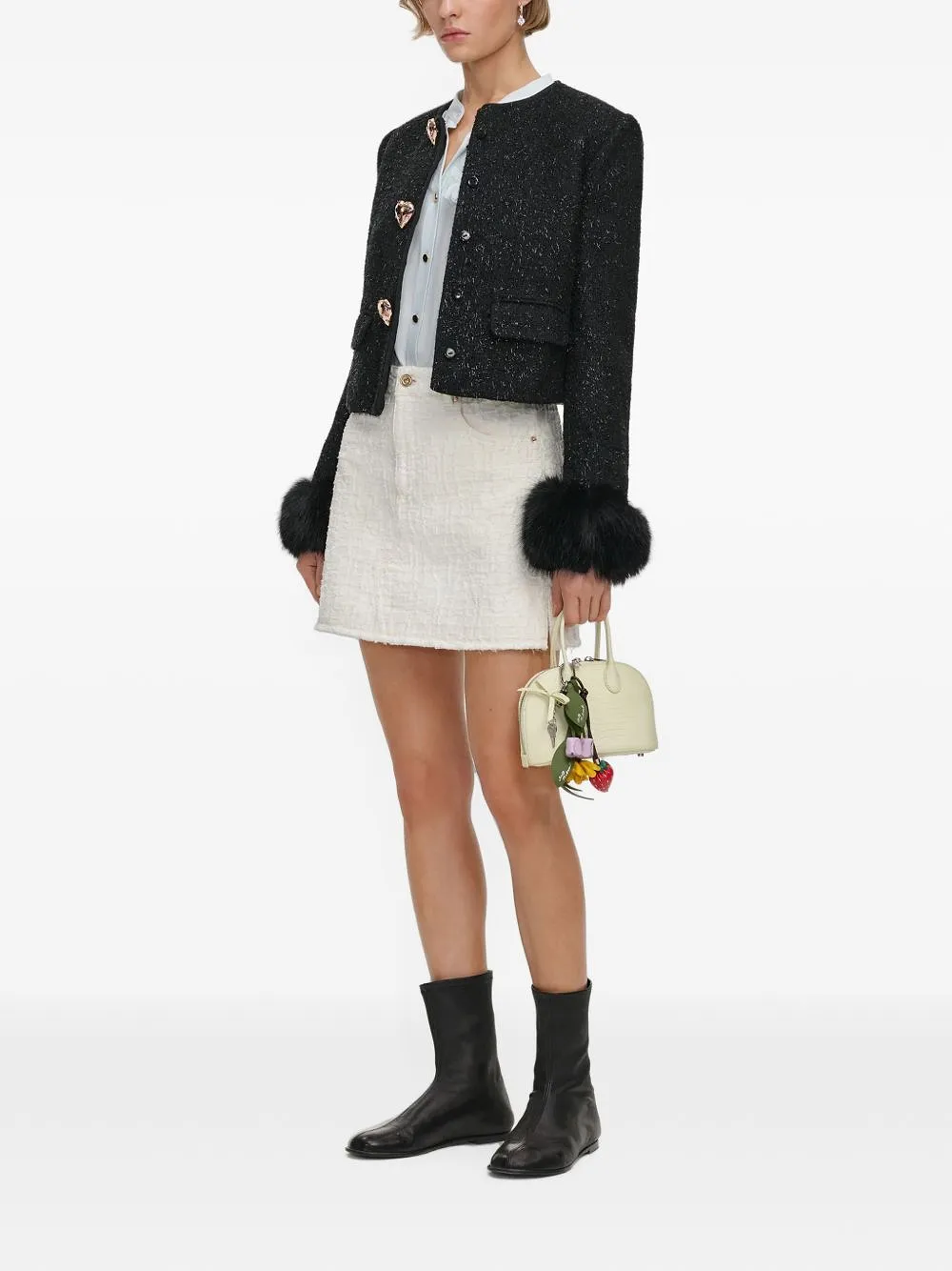 Self Portrait Bouclé Jacket