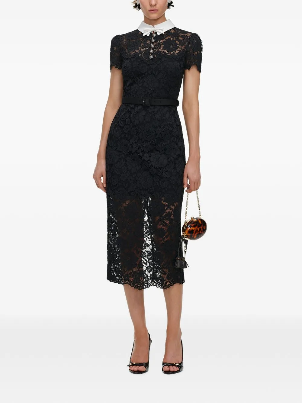 Self Portrait Lace Long Dress
