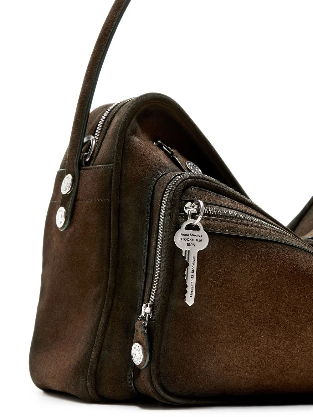 Acne Studios Camero Camera Leather Shoulder Bag