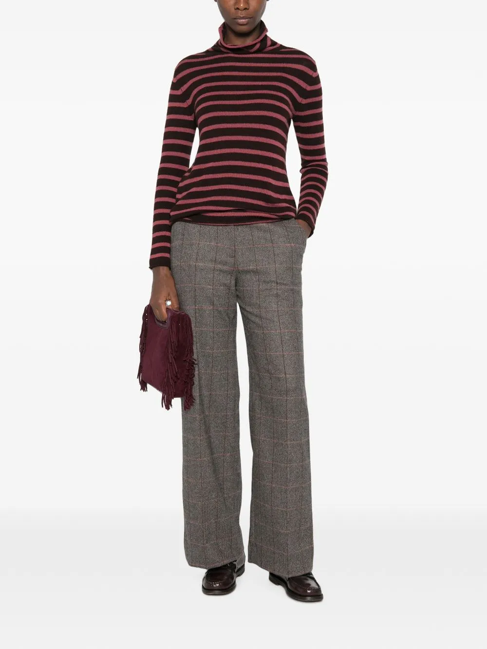Beyou Cashmere Turtle Neck Sweater