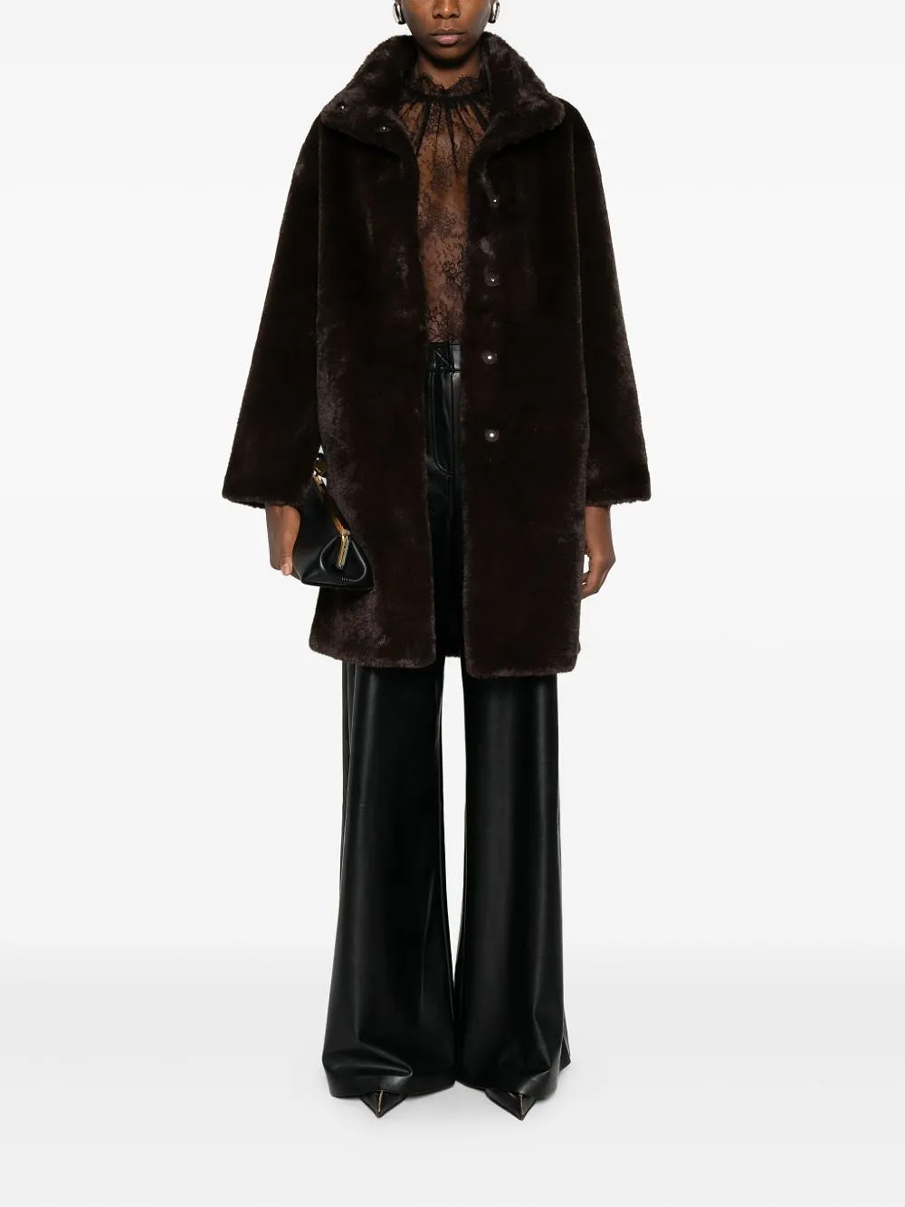 Ap Paris Blair Faux Fux Coat