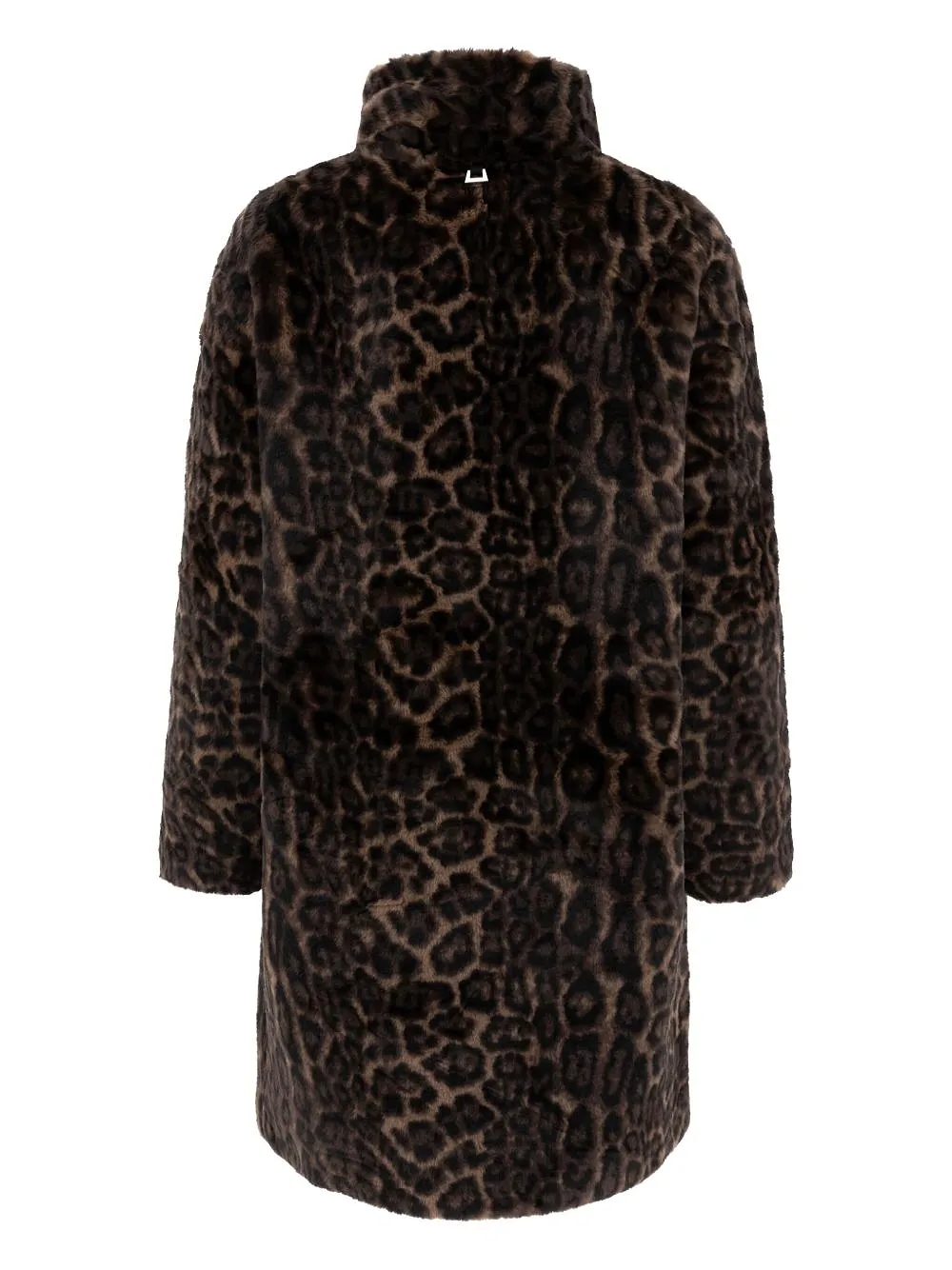 Ap Paris Blair Leopard Print Coat