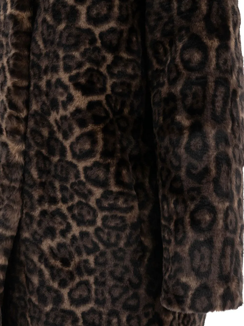 Ap Paris Blair Leopard Print Coat