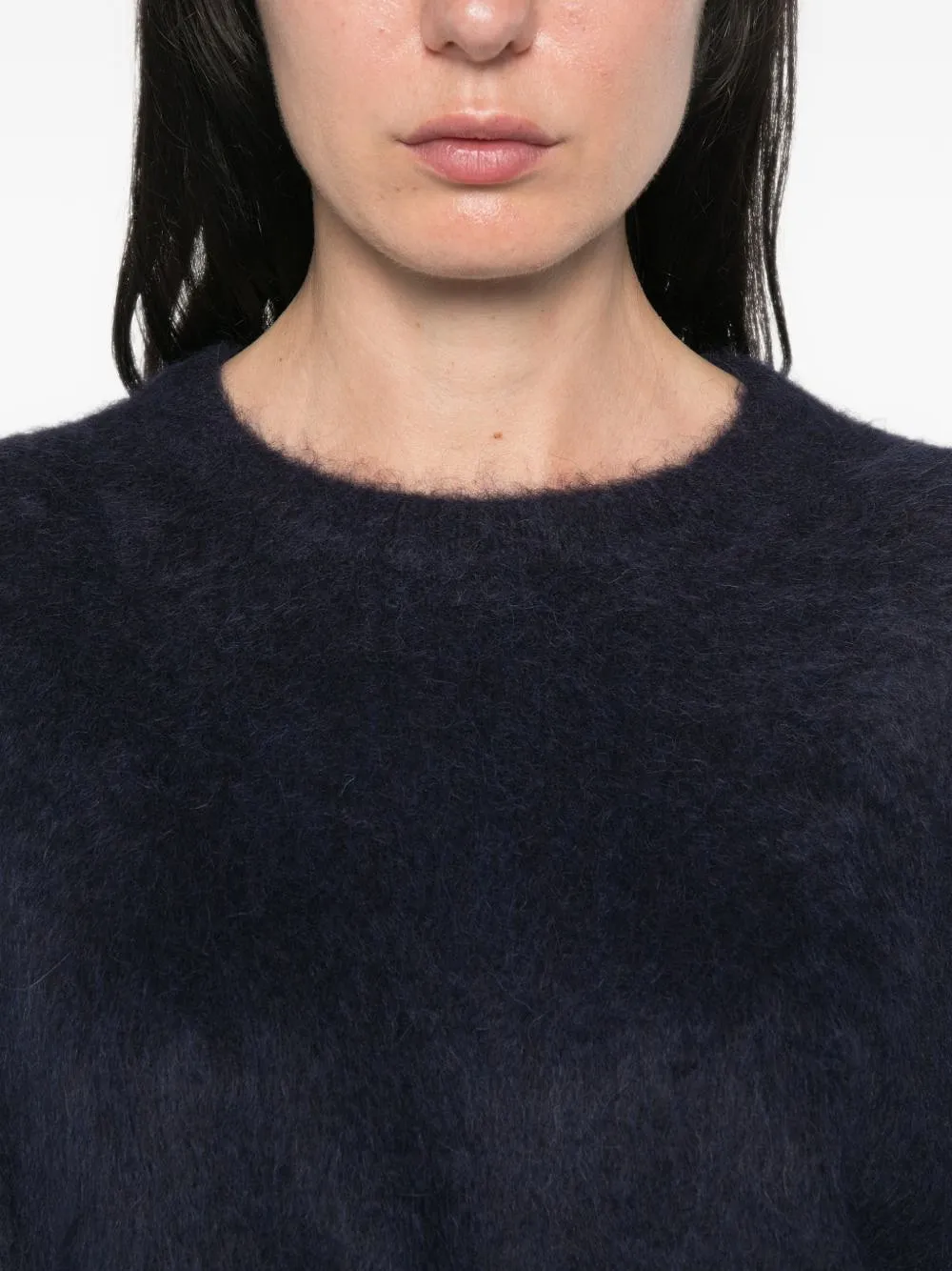 Soft Goat Wool Crewneck Jumper