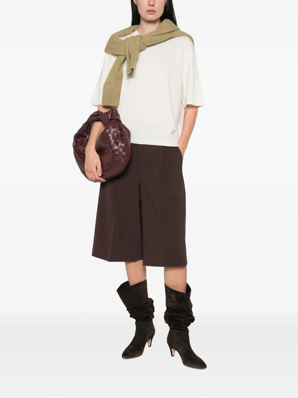 Soft Goat Cashmere T Shirt