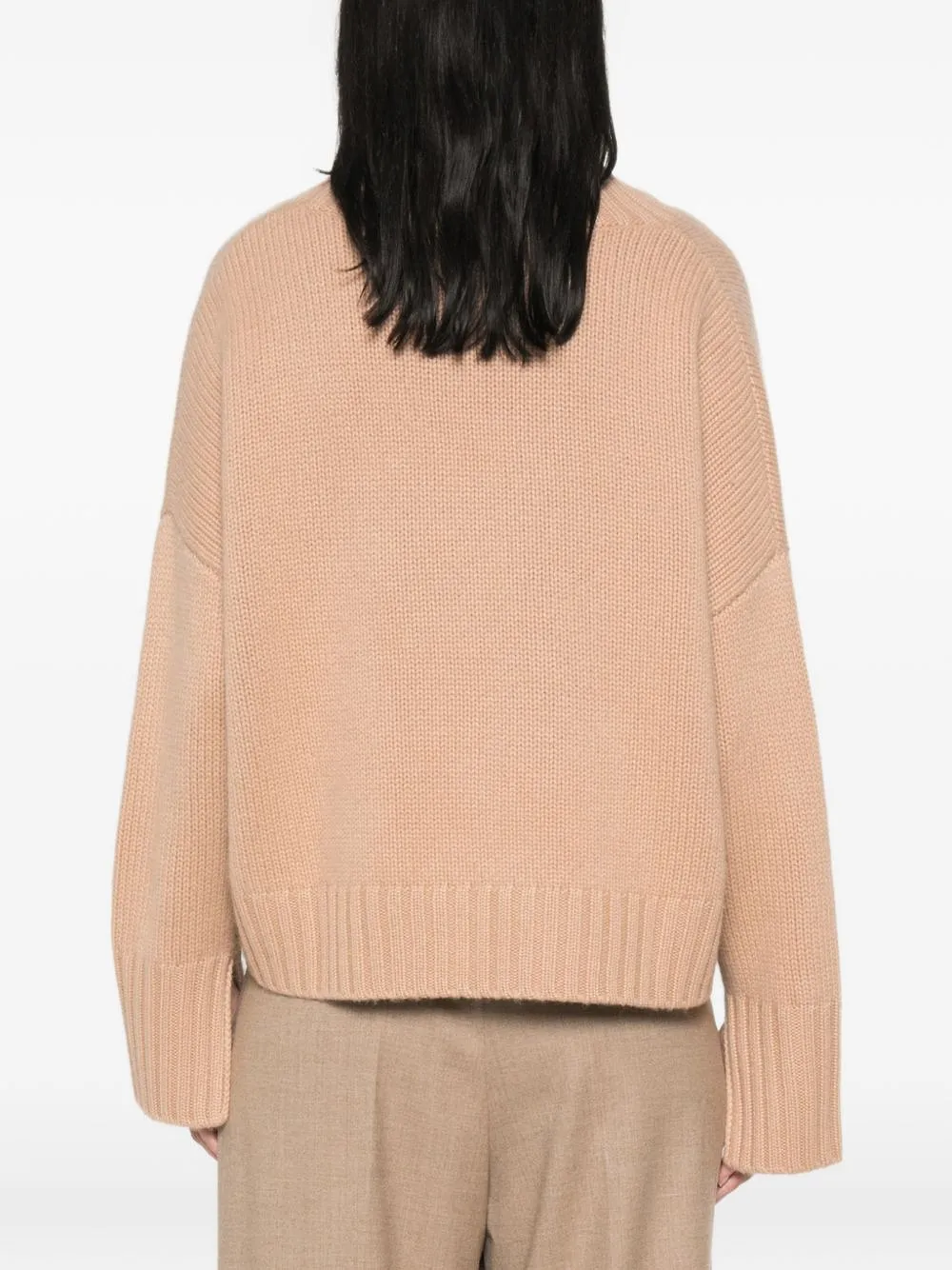Soft Goat Cashmere Turtle Neck Sweater