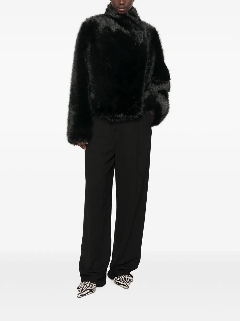Bb Couture Jackie Faux Fur Jacket