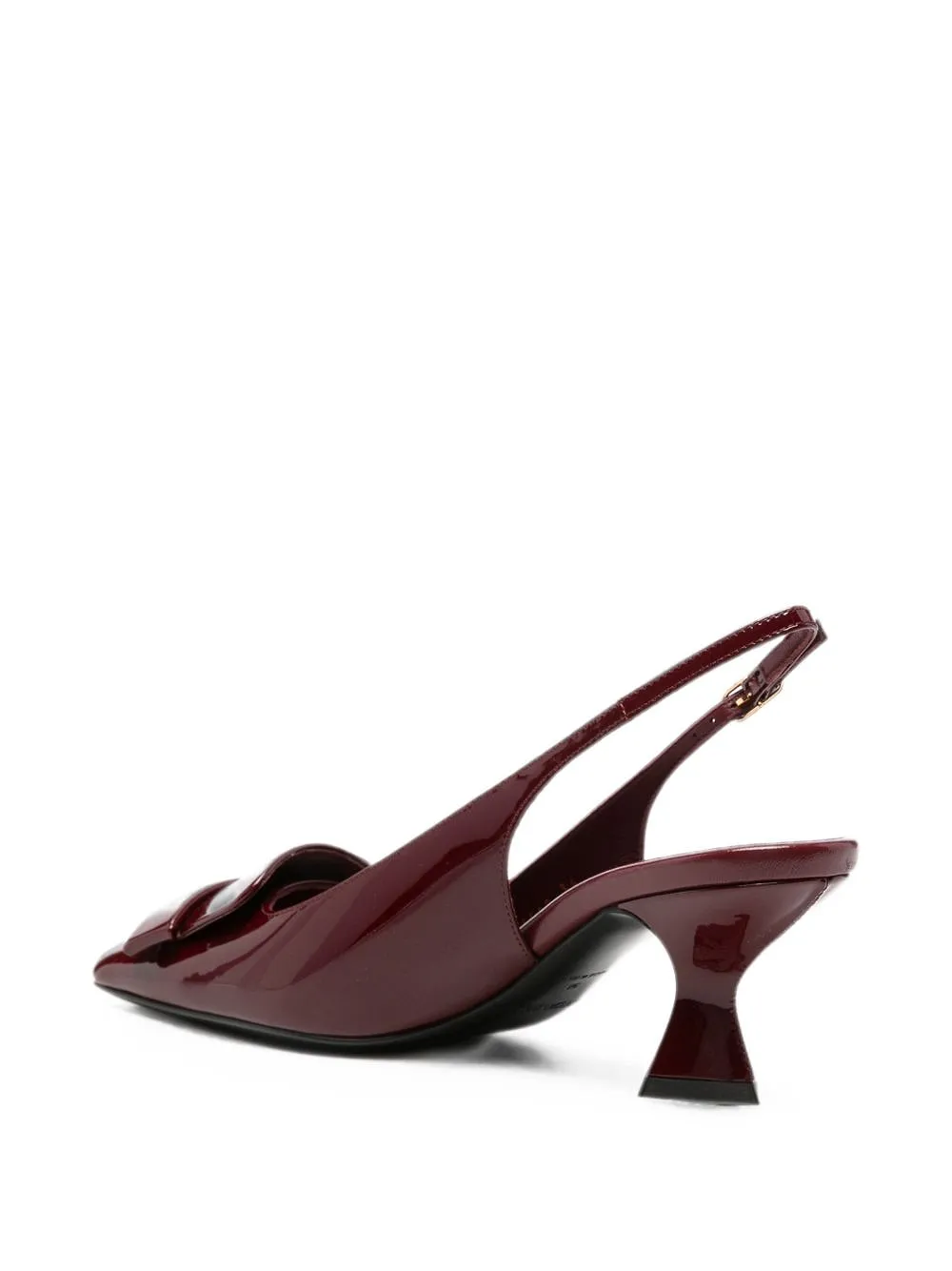Sergio Rossi Leather Slingback Pumps