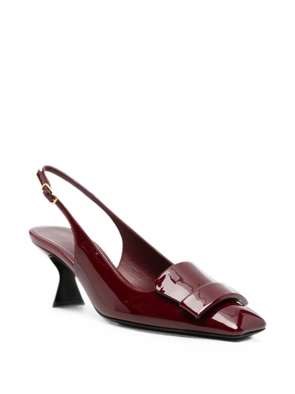 Sergio Rossi Leather Slingback Pumps