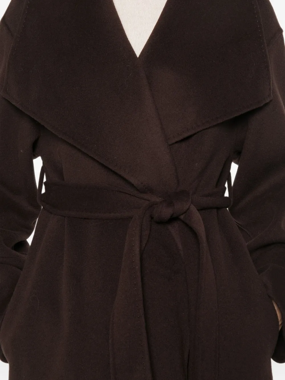 Soft Goat Wool Long Coat