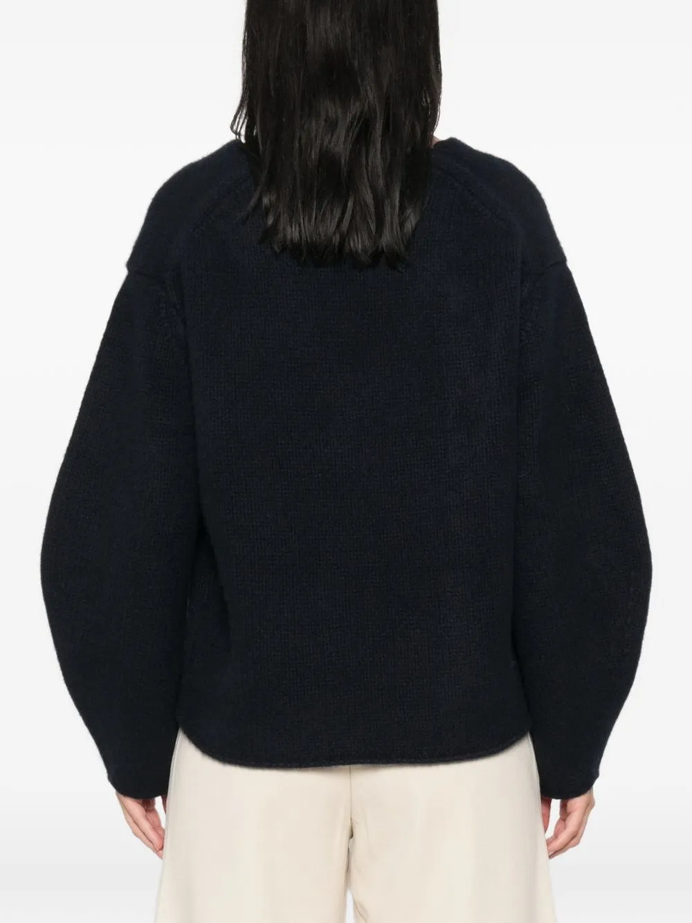 Soft Goat Cashmere V Necked Sweater
