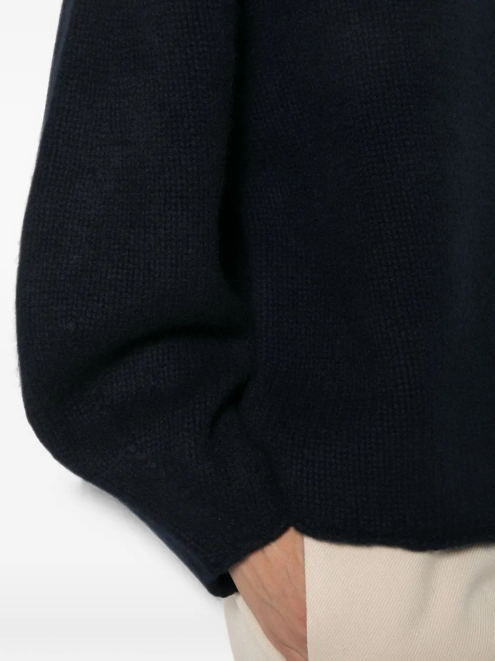 Soft Goat Cashmere V Necked Sweater
