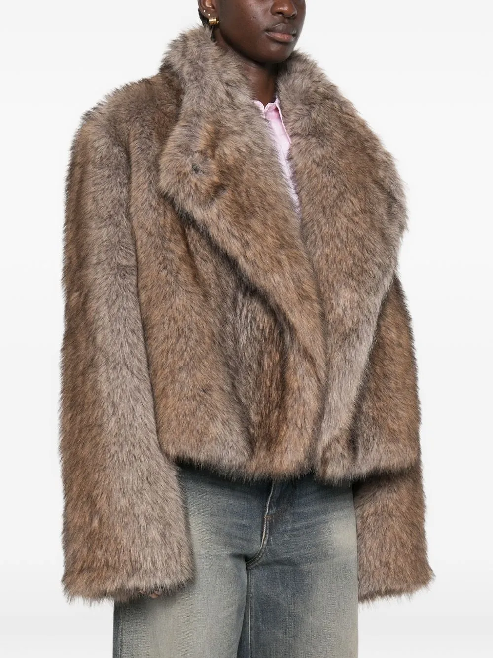 Bb Couture Brigitte Faux Fur Jacket