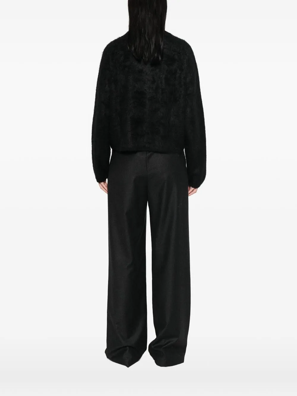 Soft Goat Wool Crewneck Jumper