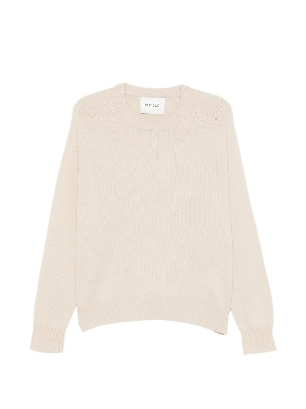 Soft Goat Wool Crewneck Jumper