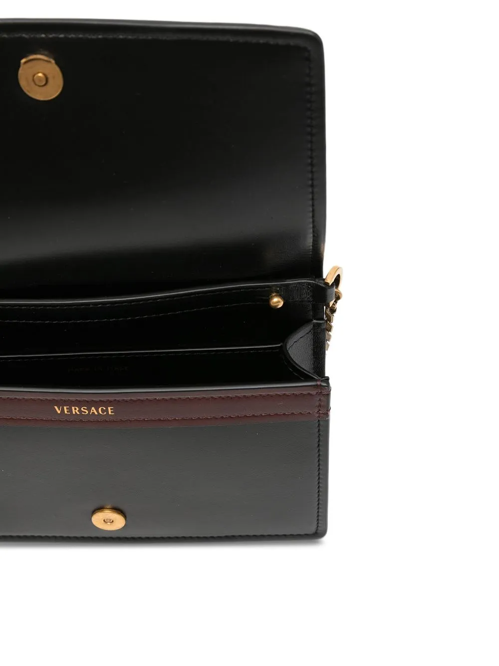 Versace EmblÈMe Leather Mini Bag