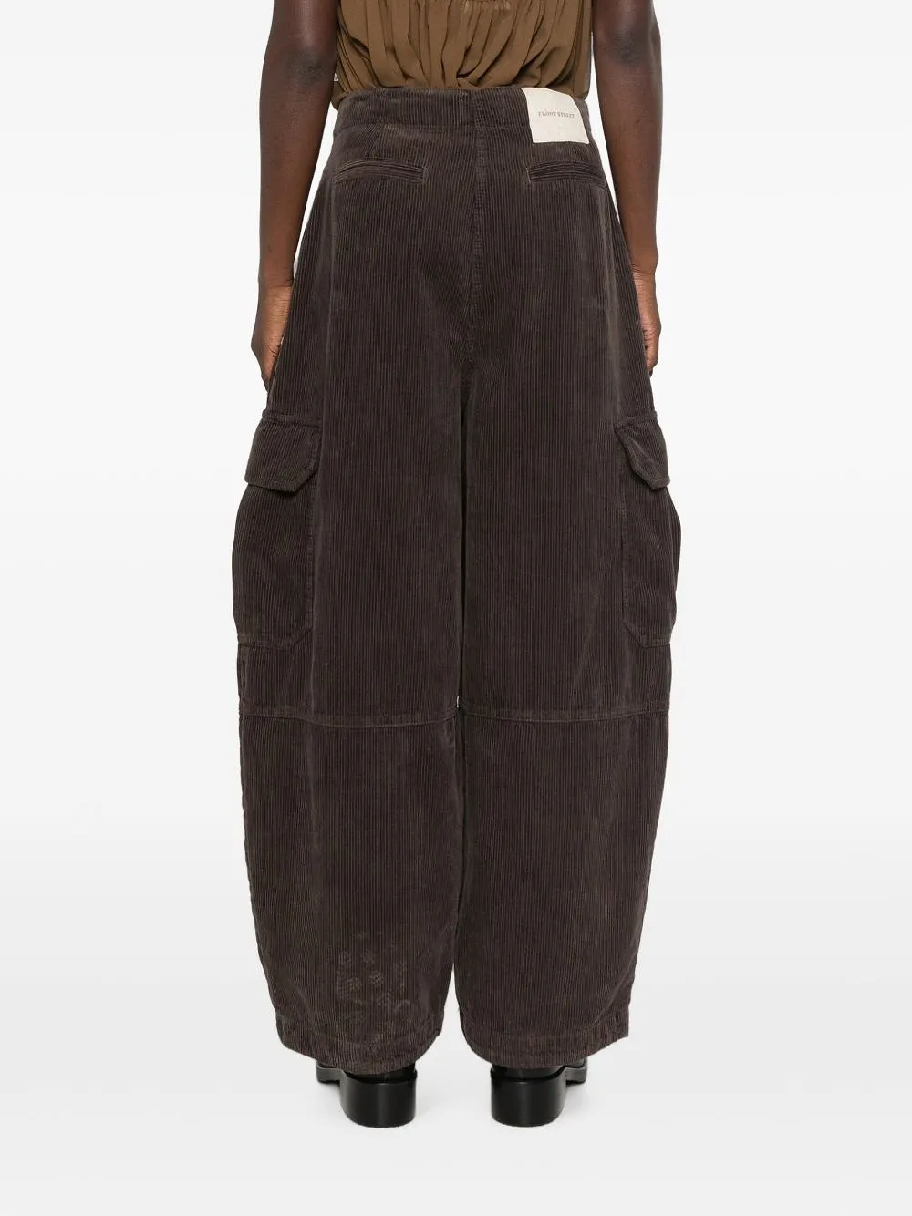Front Street Velvet Cargo Trousers