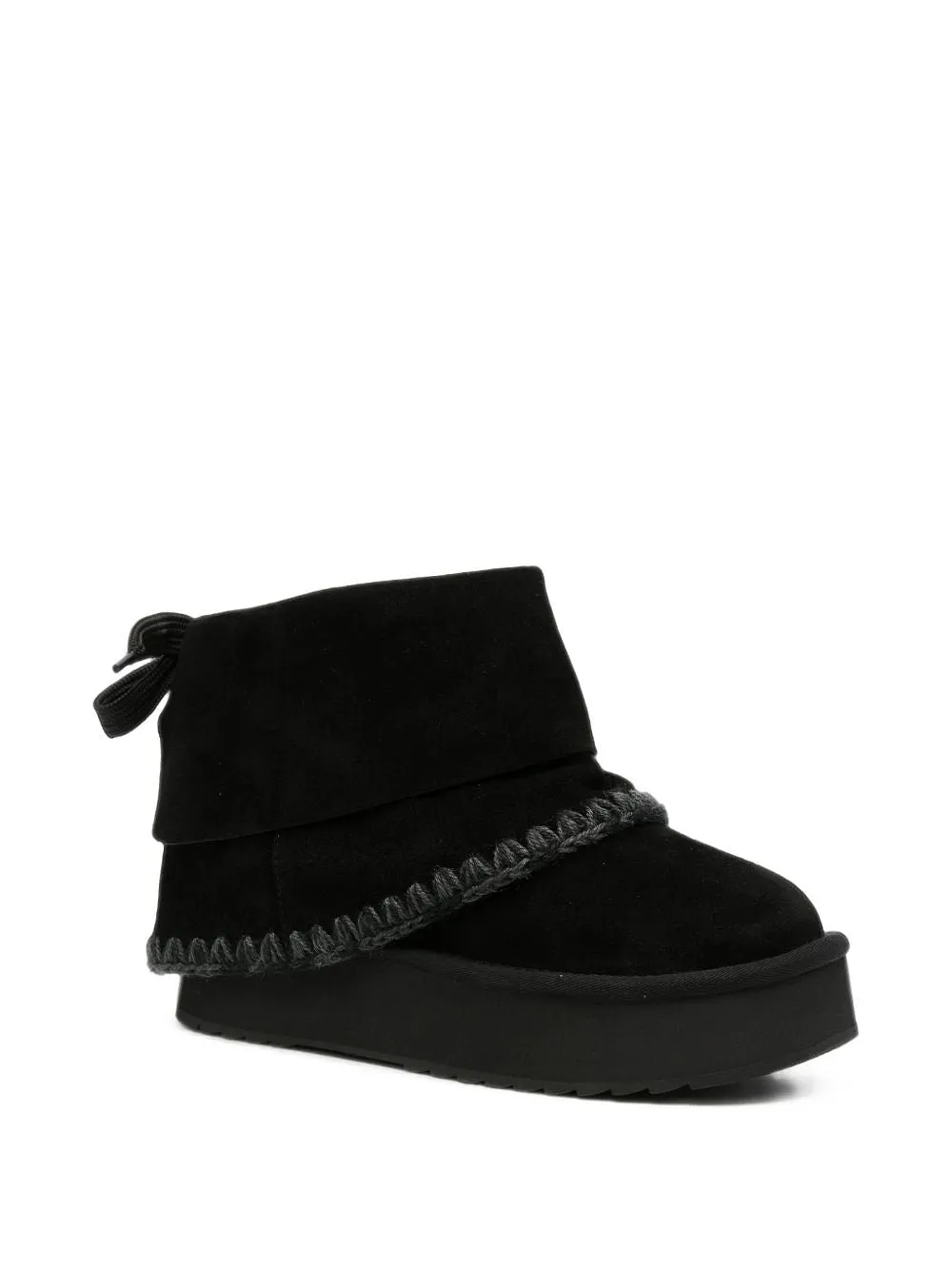 Mou Platform Wool Boots