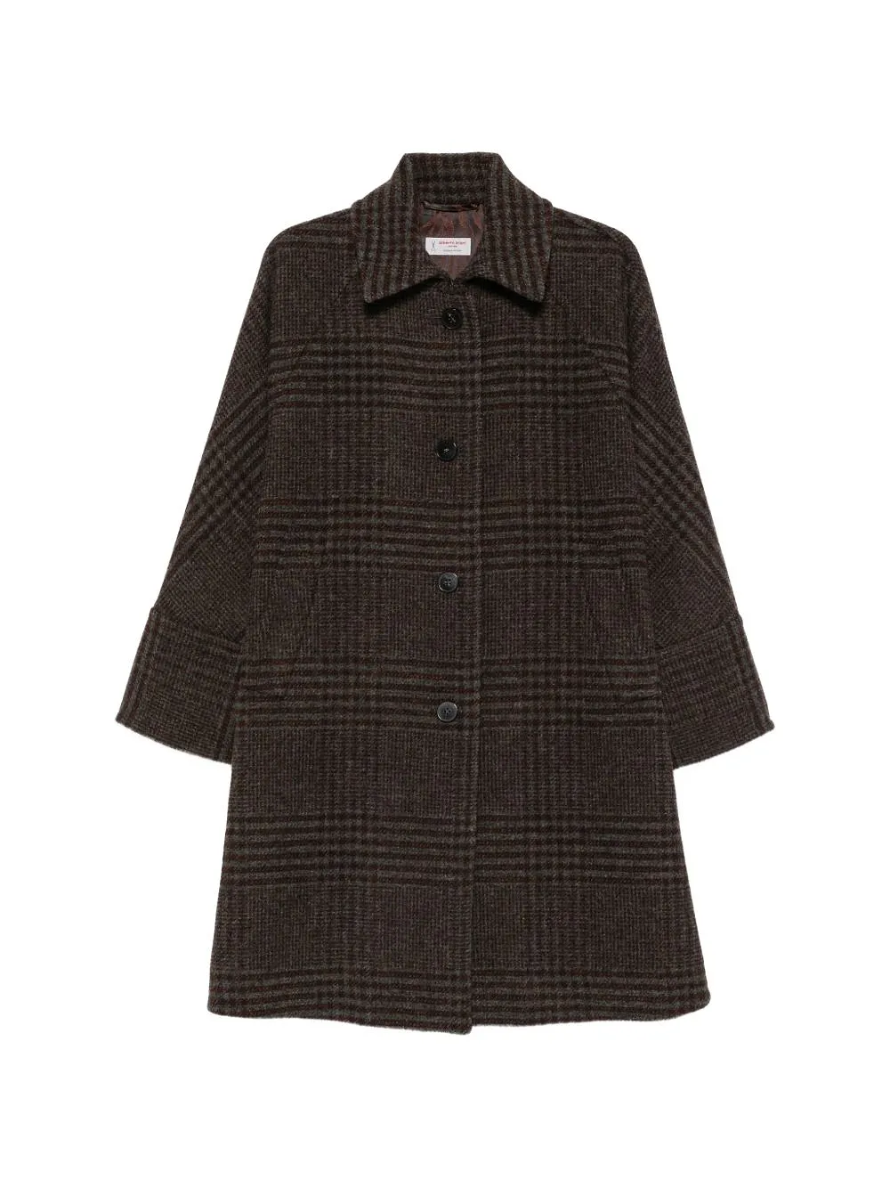 Alberto Biani Wool Midi Coat