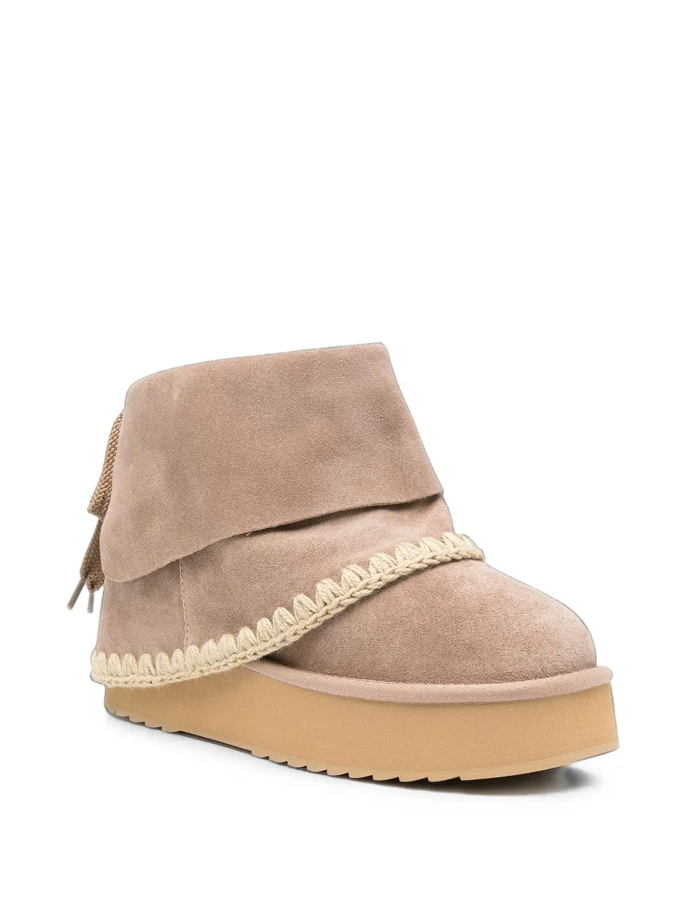 Mou Platform Wool Boots