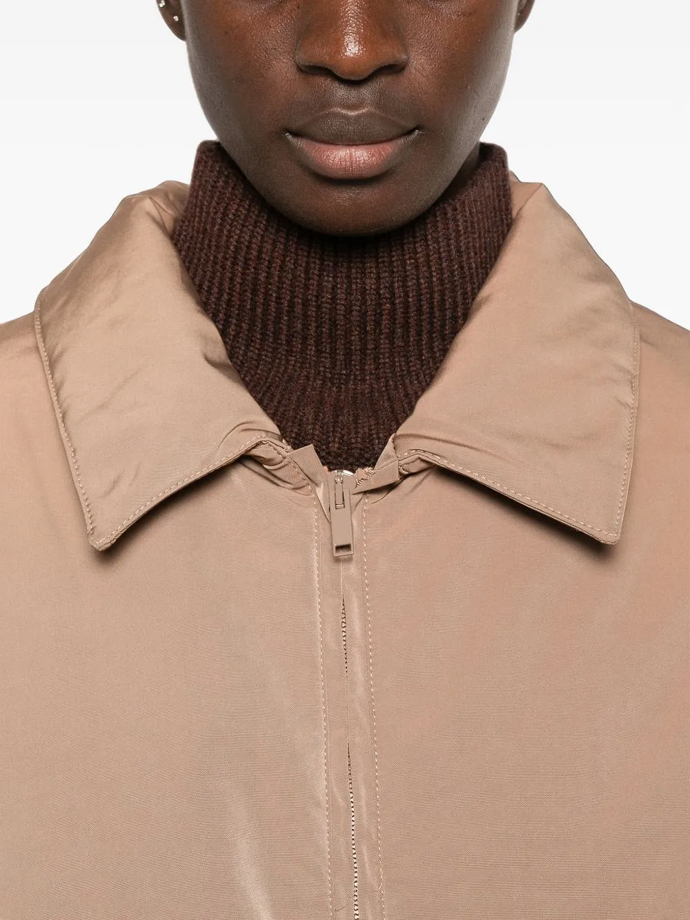 Sosue Drawstring Short Jacket
