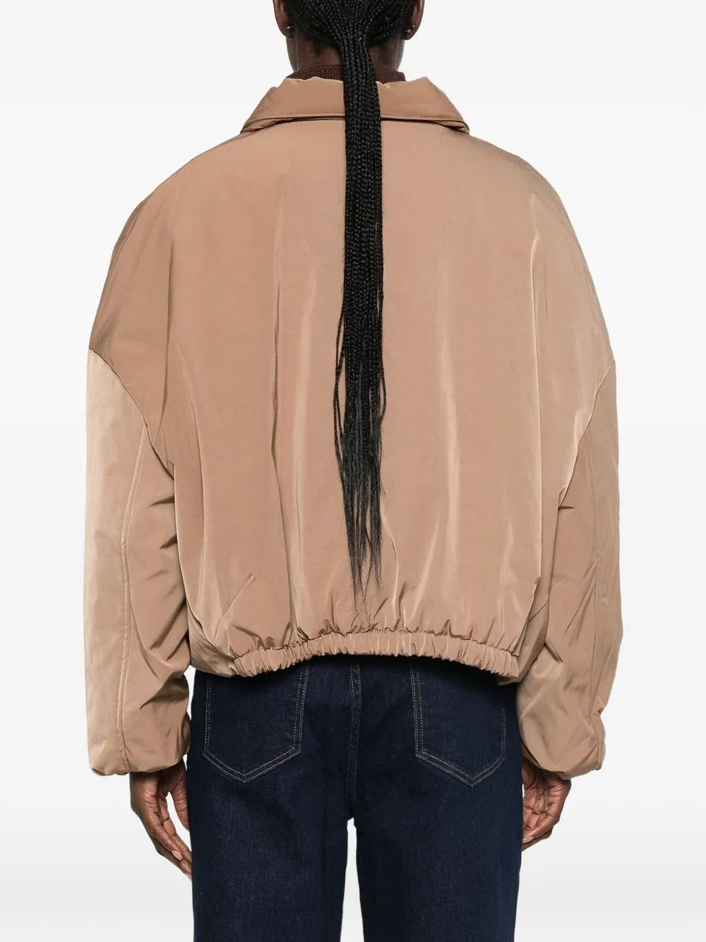 Sosue Drawstring Short Jacket