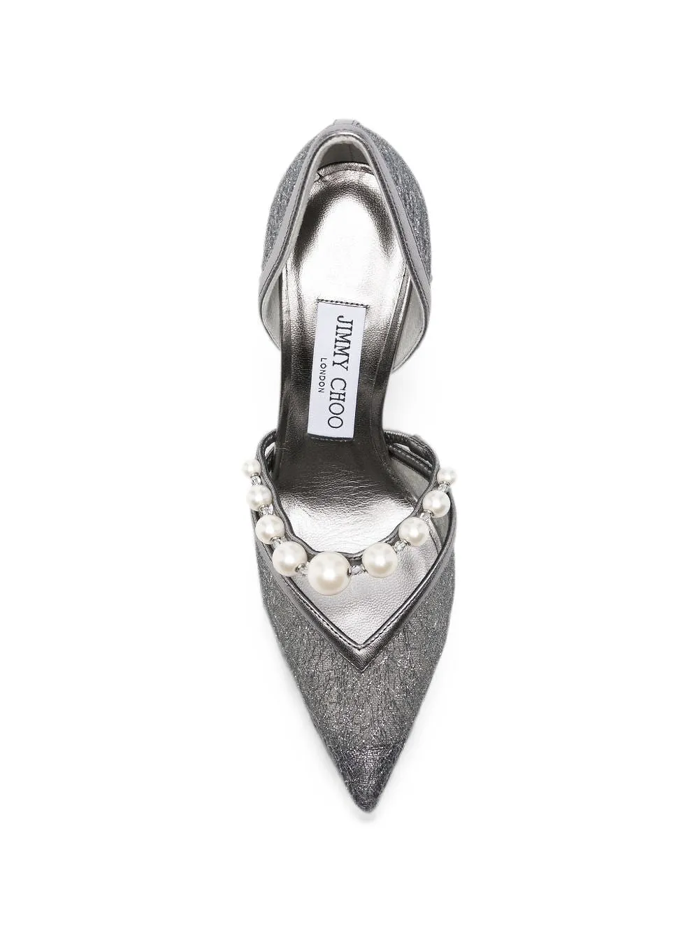 Jimmy Choo Aurelie Glittered Pumps