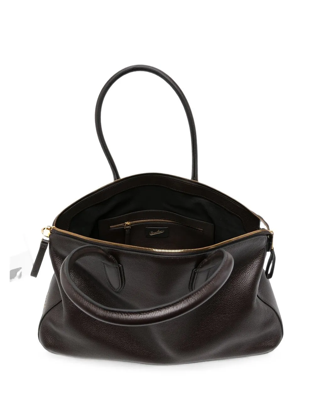 Borsalino Leather Tote Bag