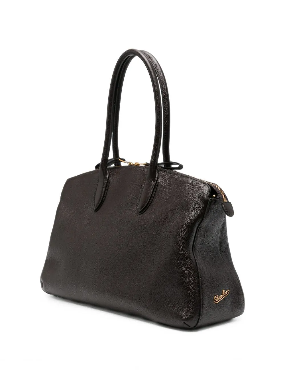 Borsalino Leather Tote Bag