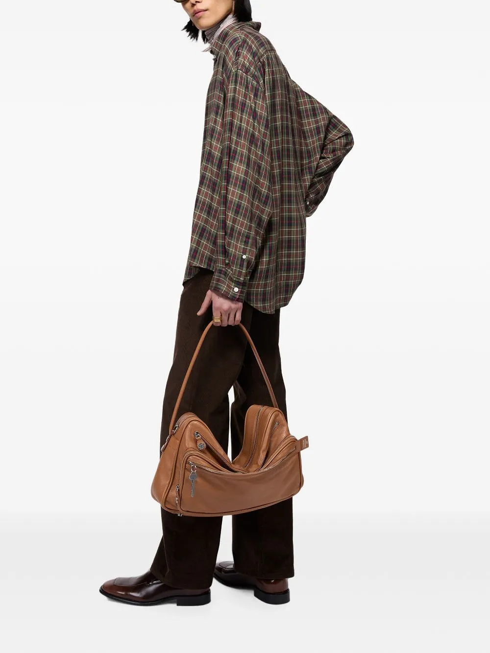 Acne Studios Camero Camera Leather Shoulder Bag