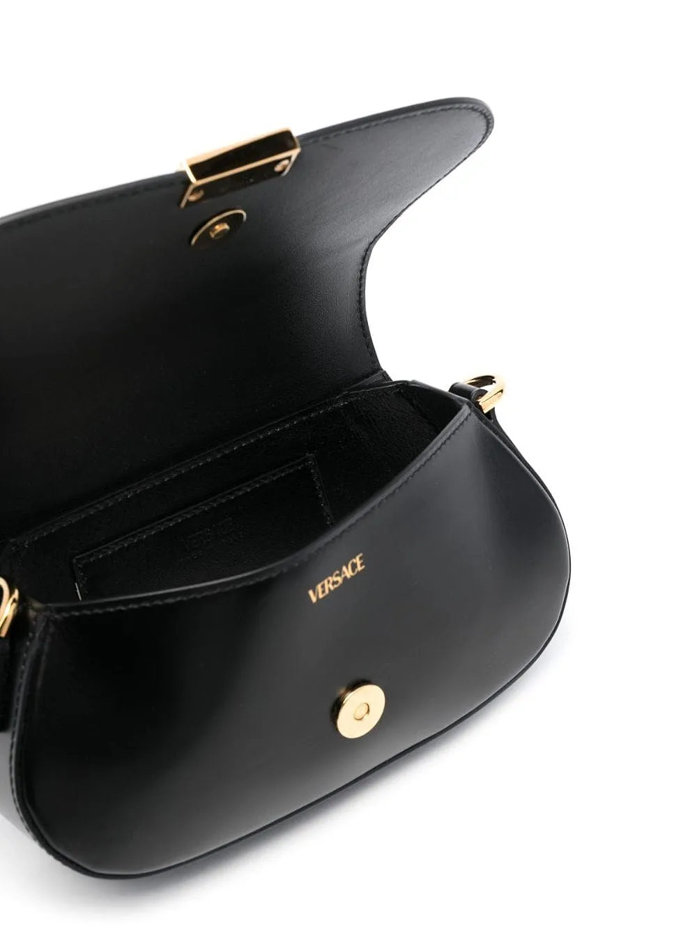 Versace Greca Goddess Leather Mini Bag