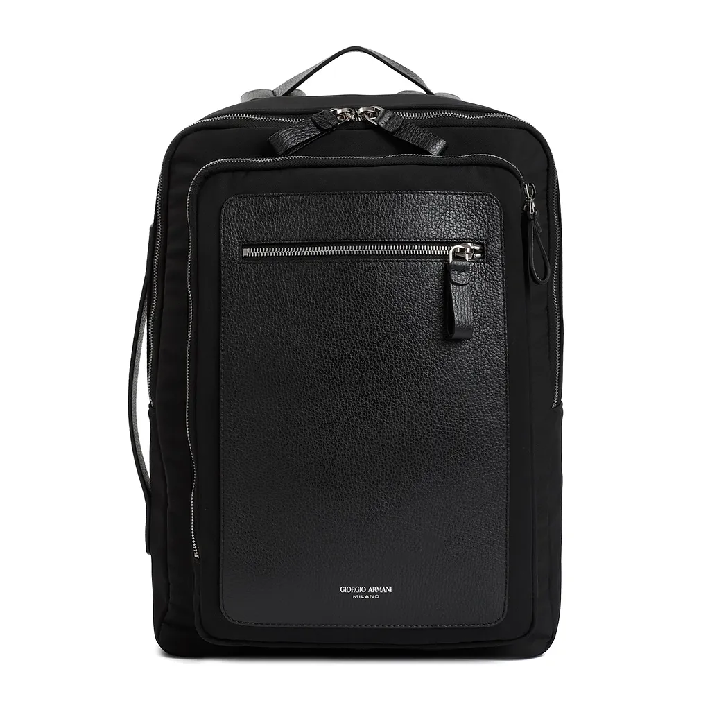 Giorgio Armani Polyester Backpack