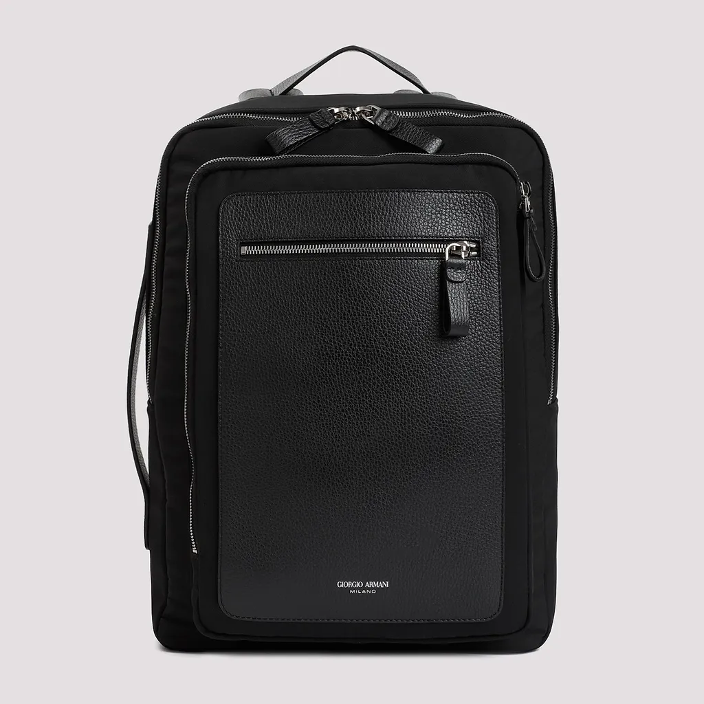 Giorgio Armani Polyester Backpack