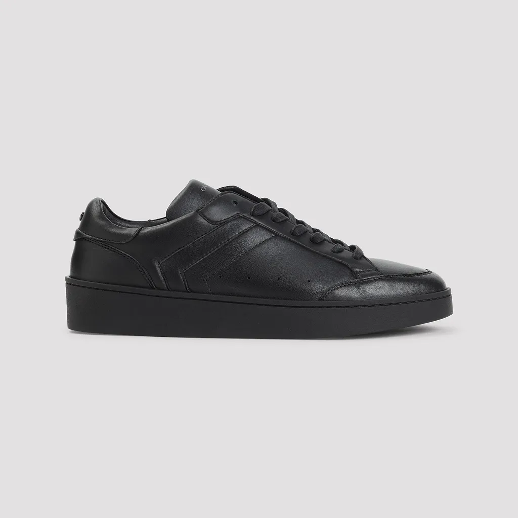Canali Sneakers With Rubber Sole