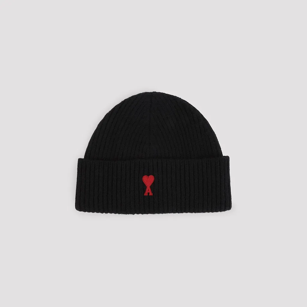 Ami Paris Adc Beanie