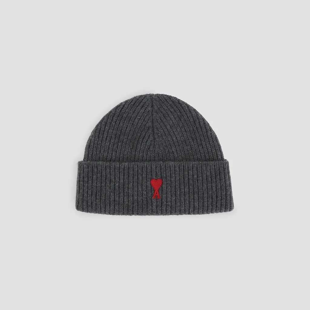 Ami Paris Adc Beanie