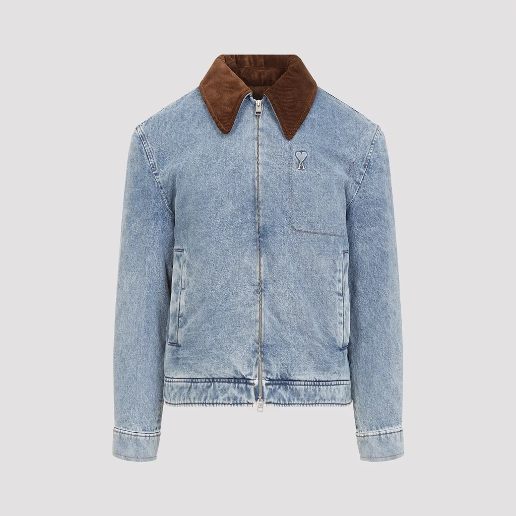 Ami Paris Adc Zipped Jacket