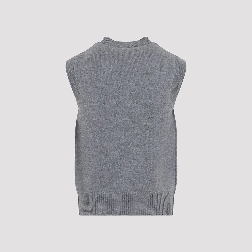 Ami Paris Adc Sleevless Sweater