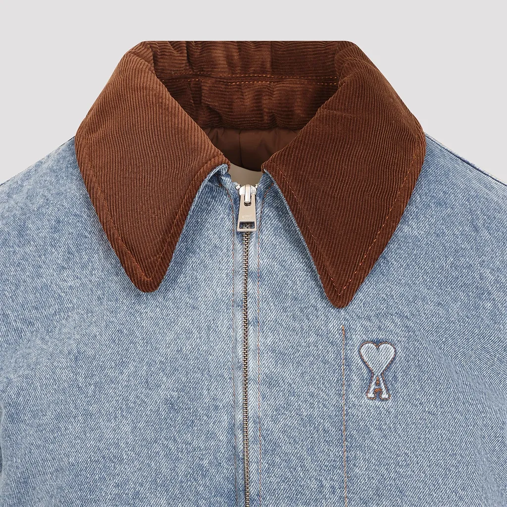 Ami Paris Adc Zipped Jacket