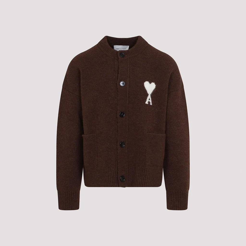 Ami Paris Adc Cardigan