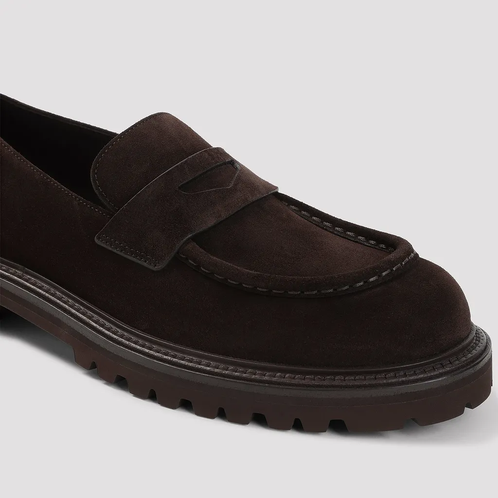 Giorgio Armani Suede Loafer