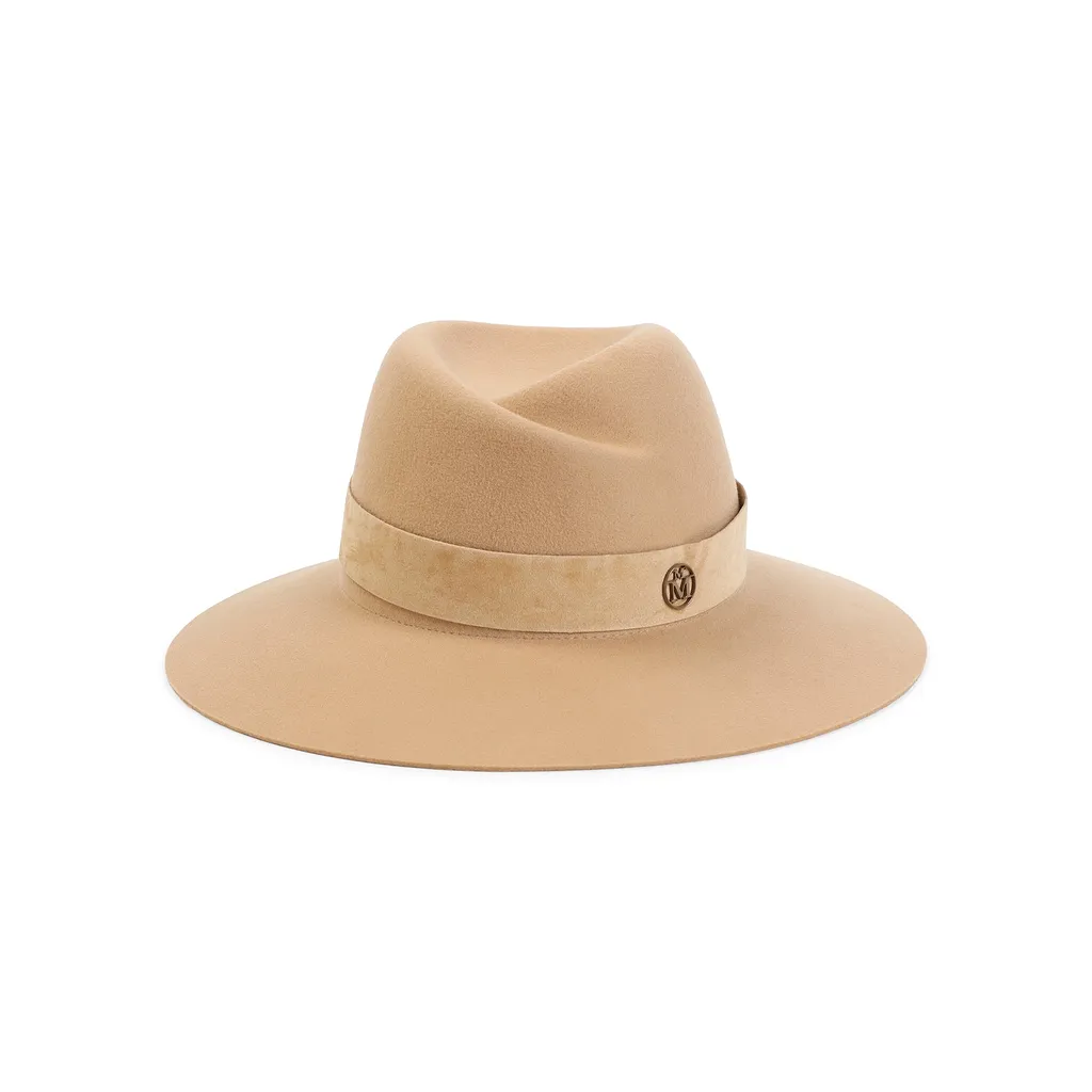 Maison Michel Virginie Suede Hat