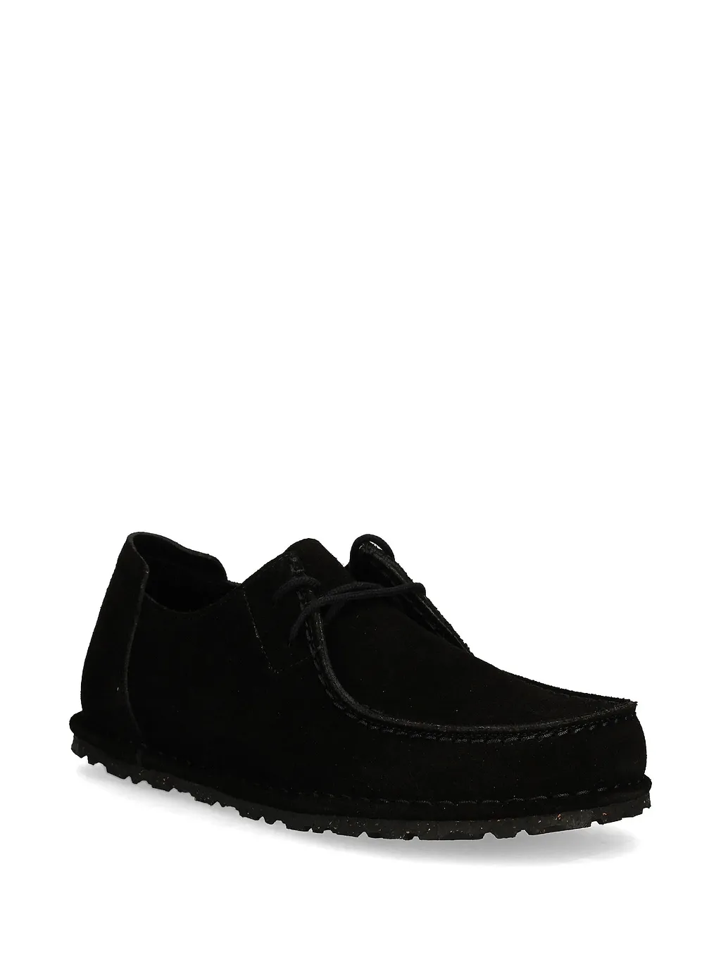 Birkenstock Utti Lace S Black, Suede Leather