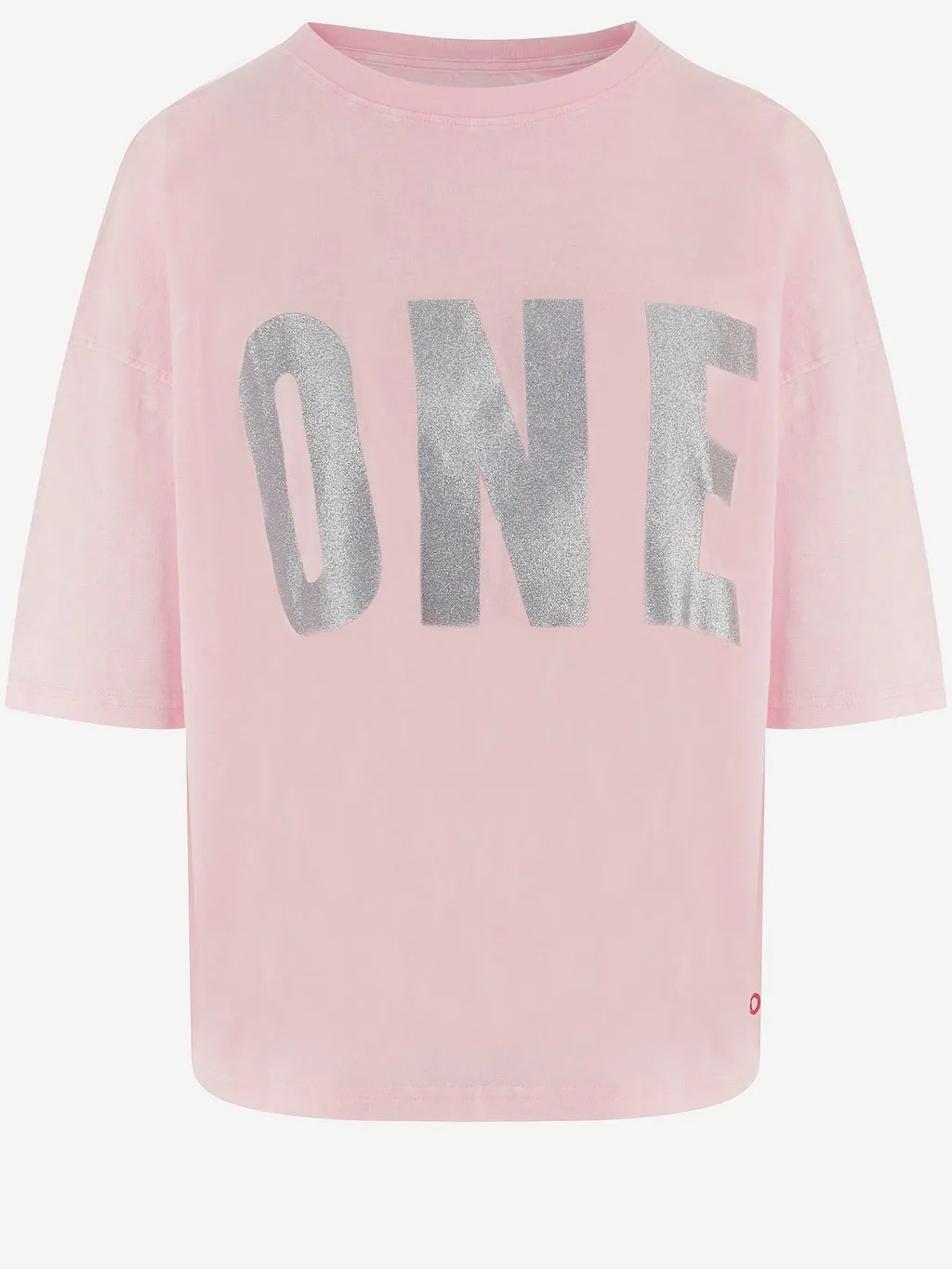 One Tee Cotton T Shirt With Logo