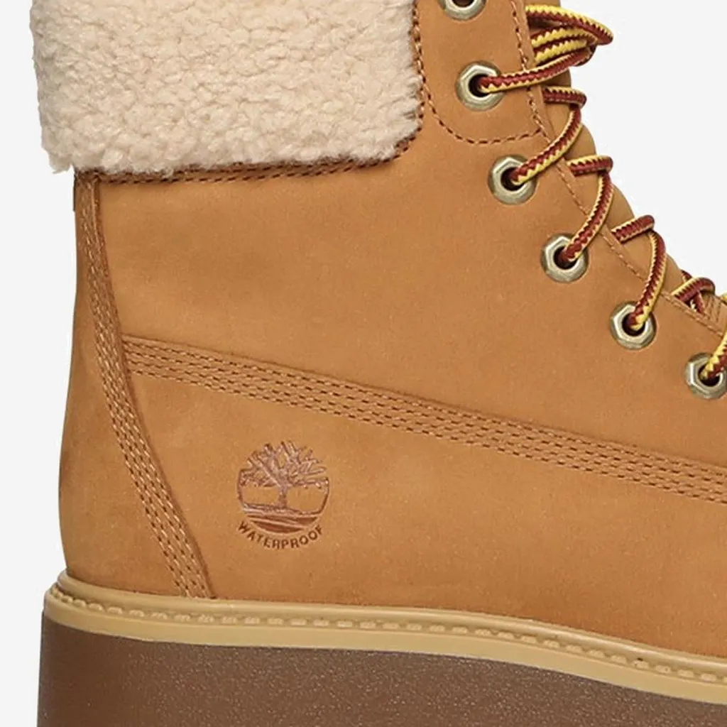 Timberland Stone Street Leather Ankle Boots With Logo